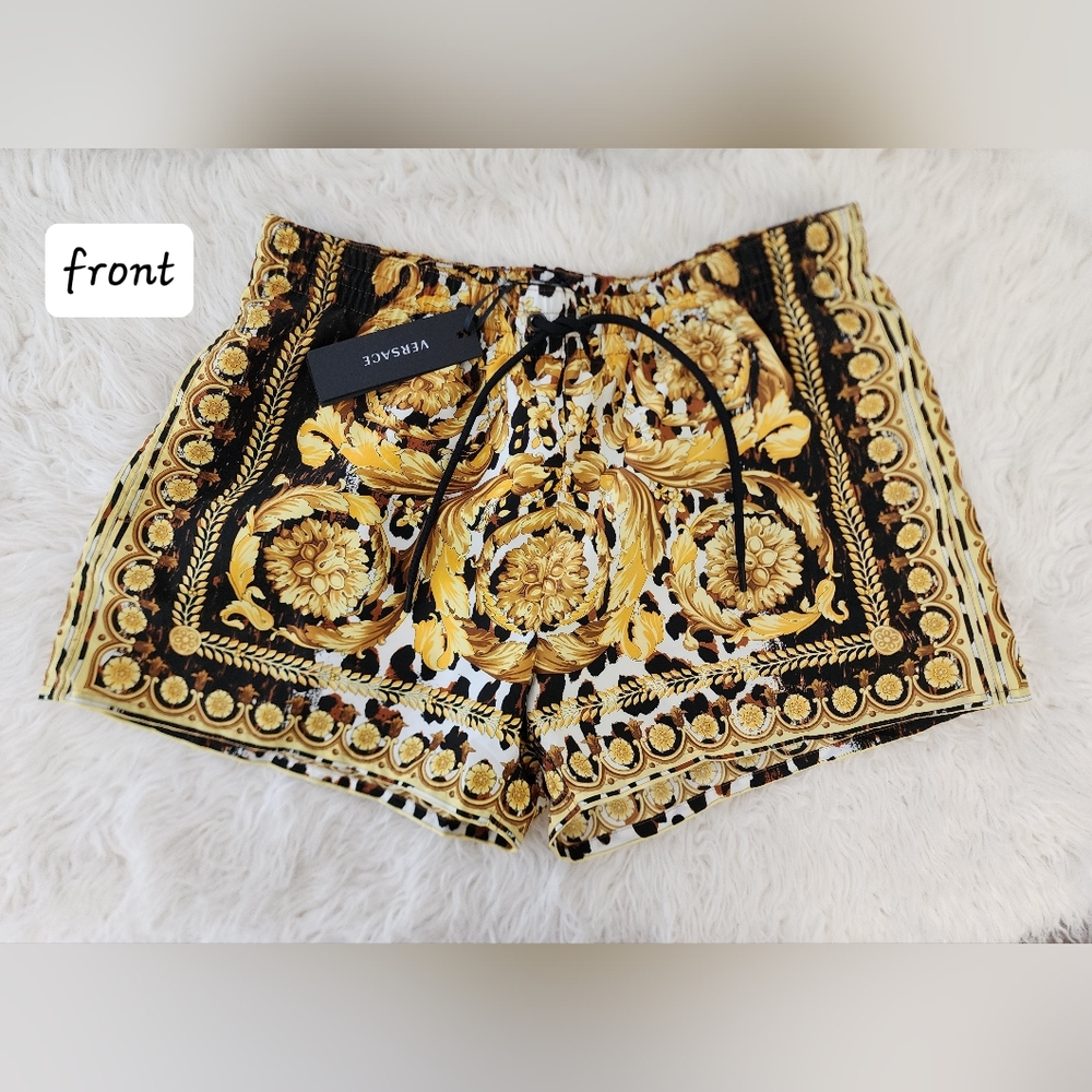 VERSACE SWIM SHORTS - MEN'S BAROCCO